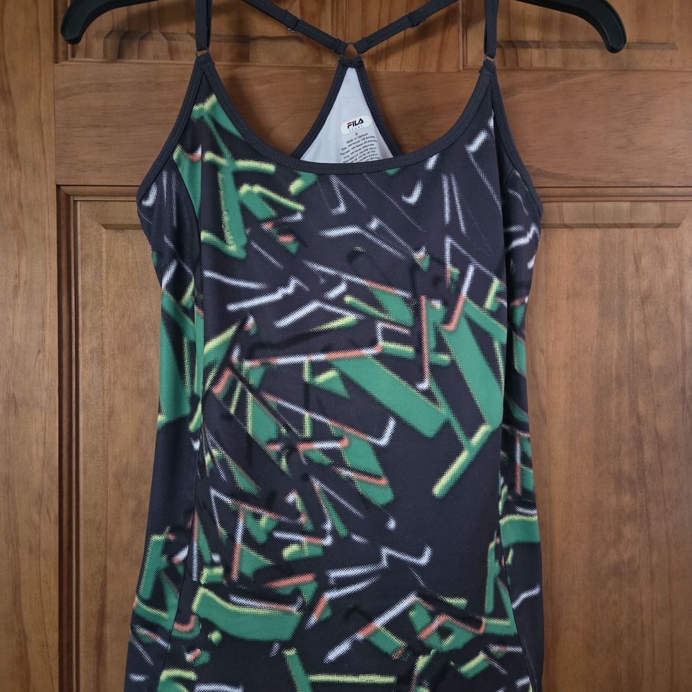 Fila Sport Tank Top - White and Black